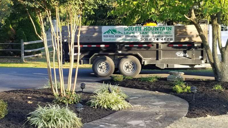 mulch installation